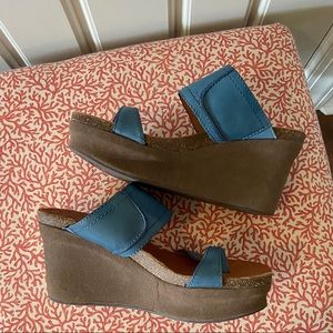 Blue Brookfield OTBT Wedge Shoe